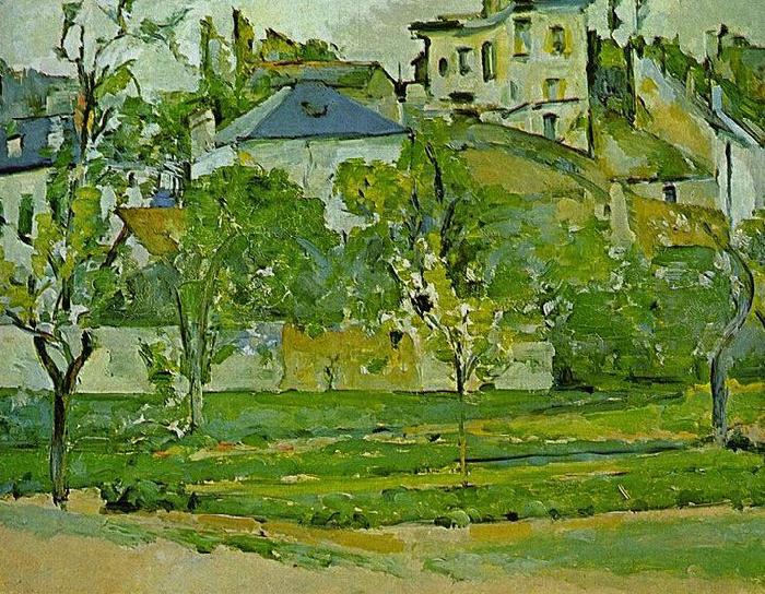 Paul Cezanne Obstgarten in Pontoise oil painting picture